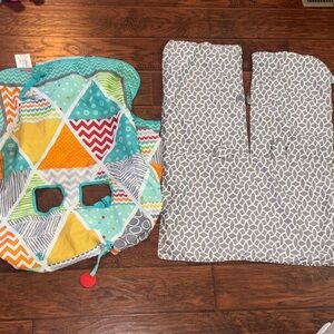 Colorful Kids shopping cart seat Cover